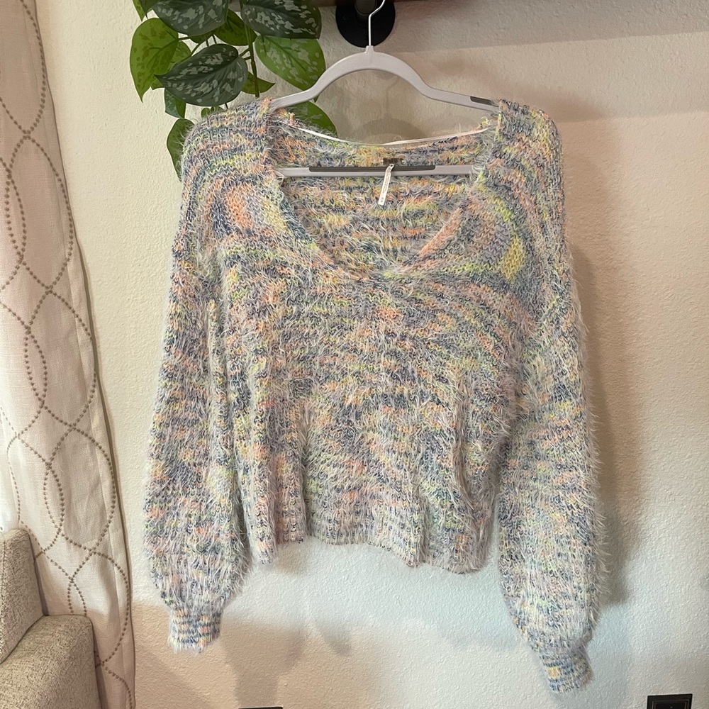 Free People eyelash sweater